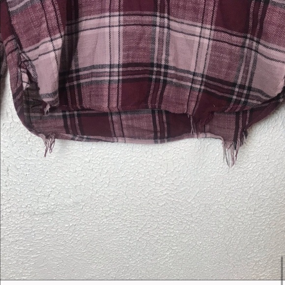 AE | PLAID TOP - Picture 5 of 7